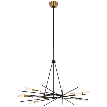 Stellar 40" Radial Chandelier