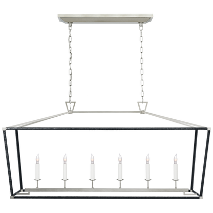 Darlana Rattan Wrapped Linear Lantern