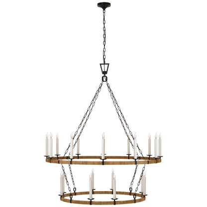 Darlana Extra Large Two Tier Chandelier