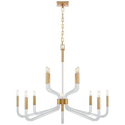Reagan Grande Two Tier Chandelier