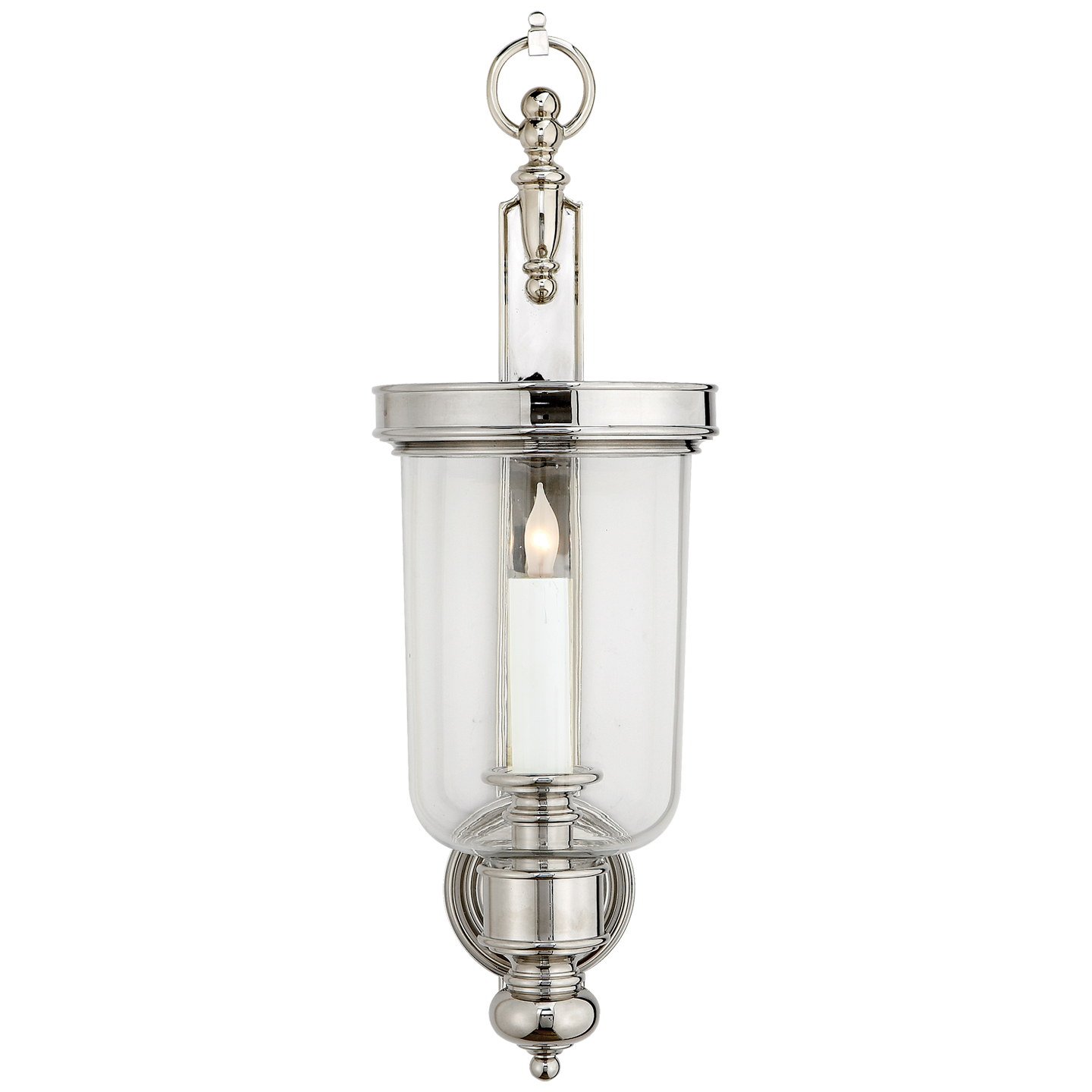 Georgian Small Hurricane Wall Sconce