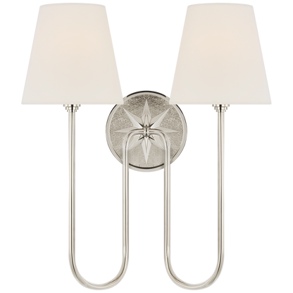 Polaris 17" Double Sconce