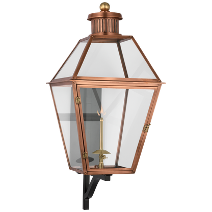 Stratford Bracketed Gas Wall Lantern