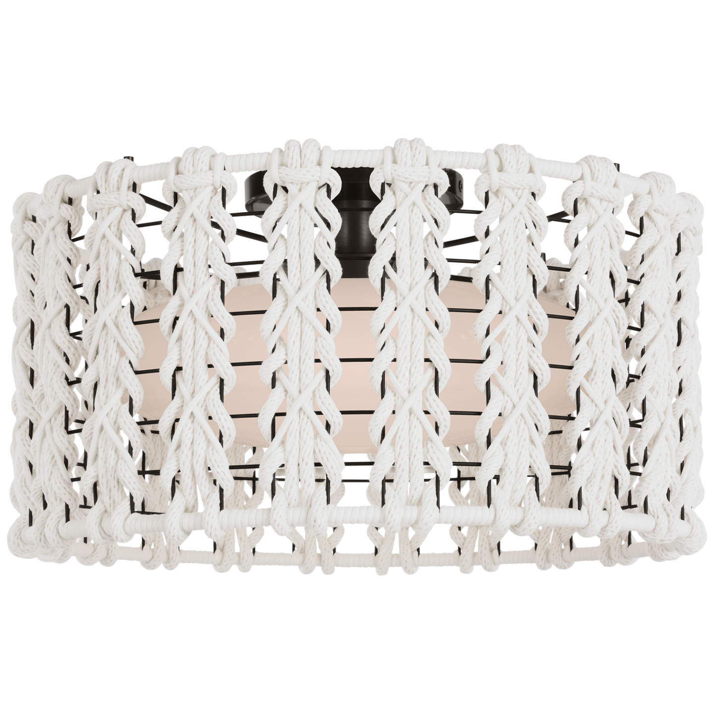 Catania Braided Flush Mount