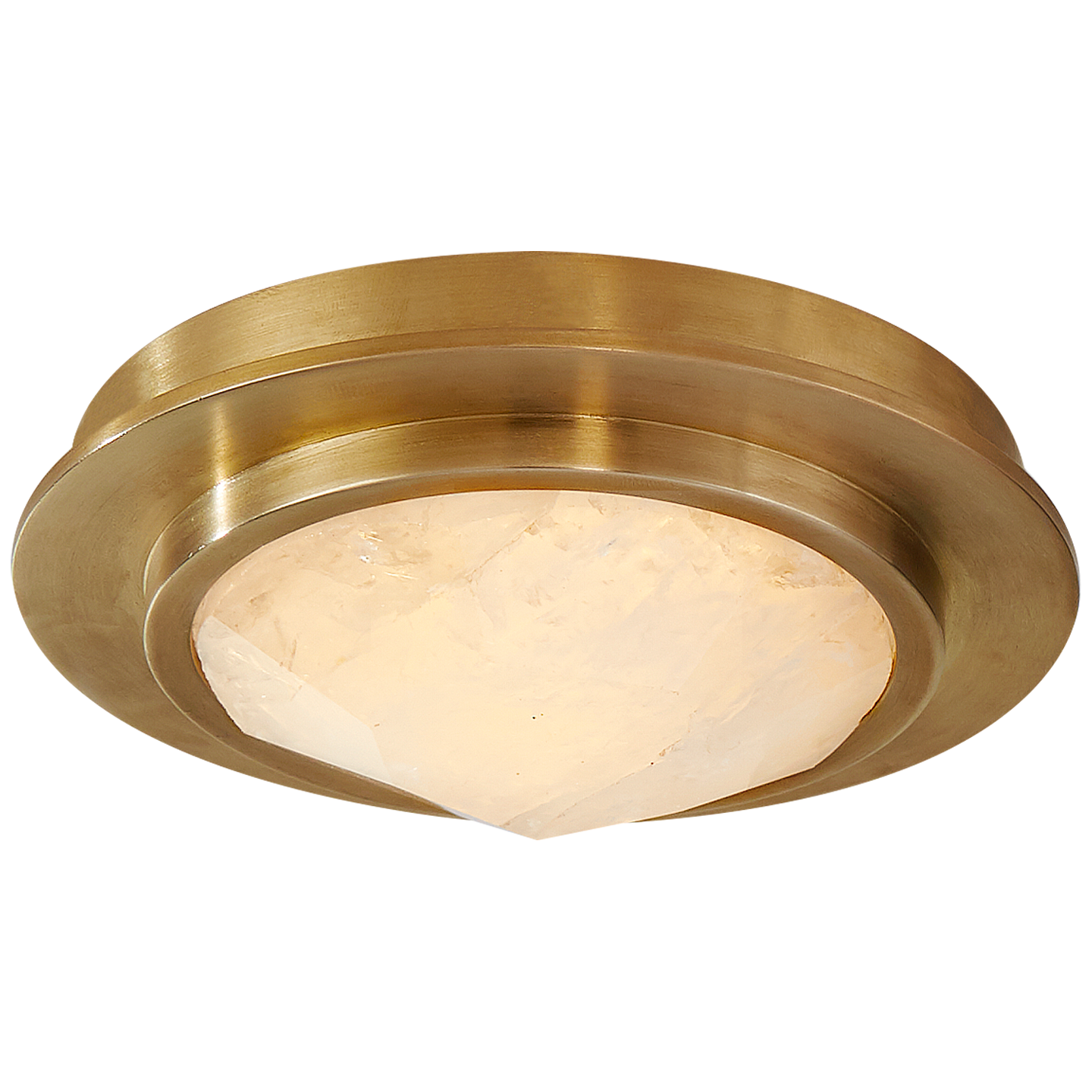 Halcyon Solitaire Bezel Flush Mount