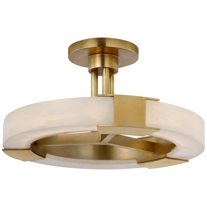 Covet Ring Semi-Flush Mount