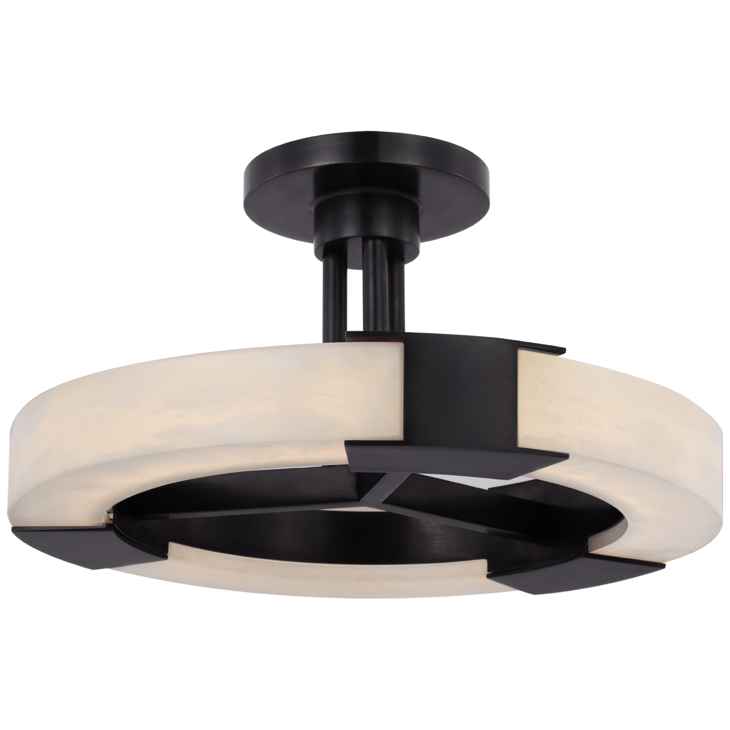 Covet Ring Semi-Flush Mount
