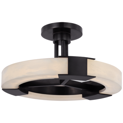 Covet Ring Semi-Flush Mount