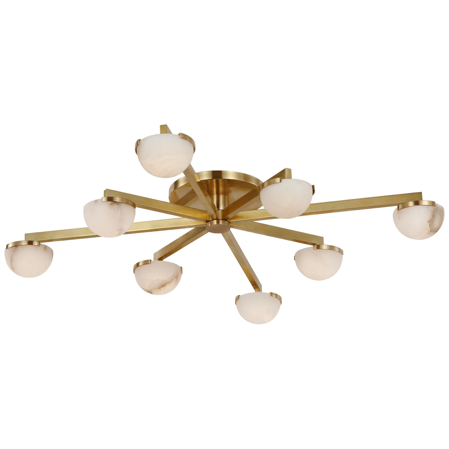 Pedra Staggered Arm Flush Mount