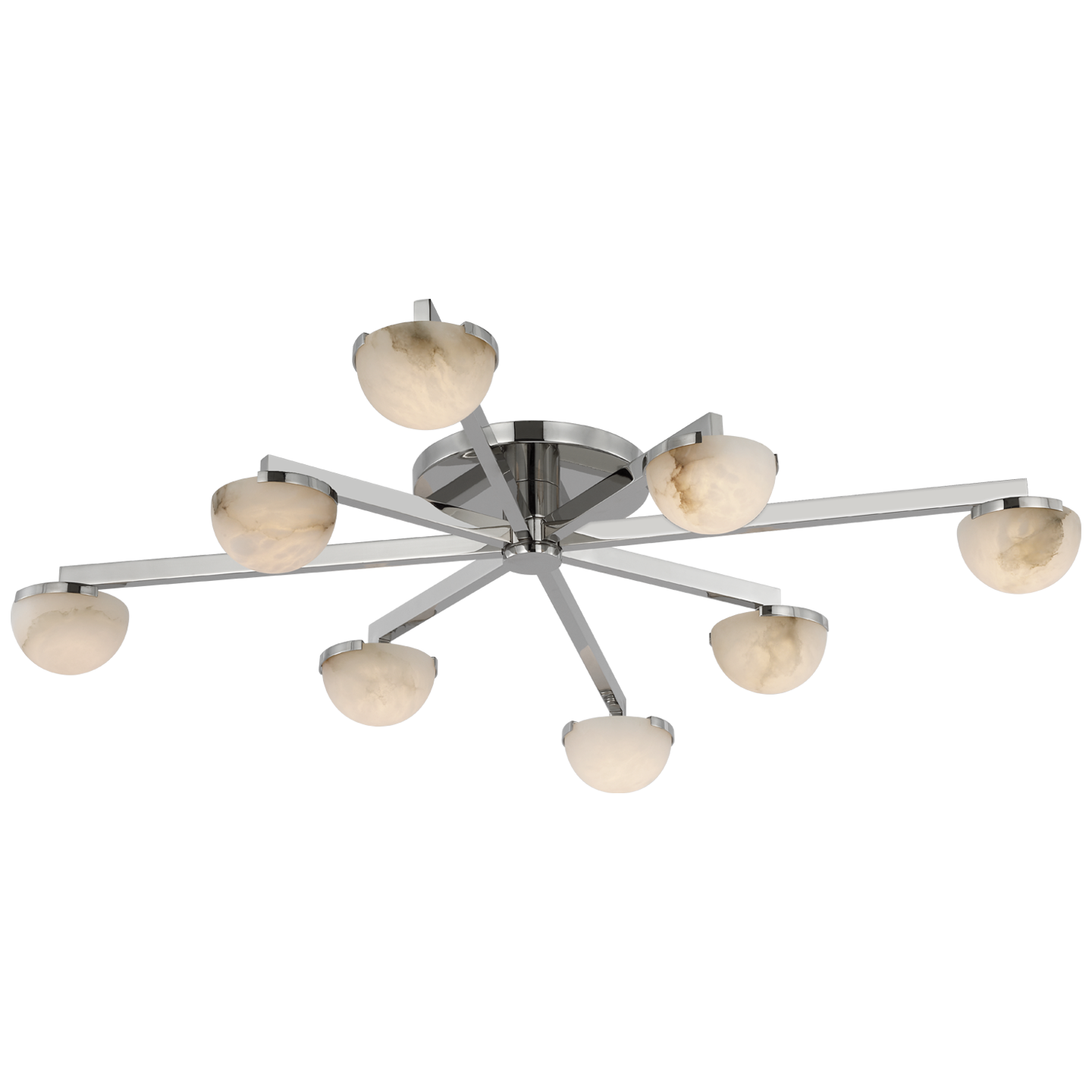 Pedra Staggered Arm Flush Mount