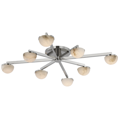 Pedra Staggered Arm Flush Mount