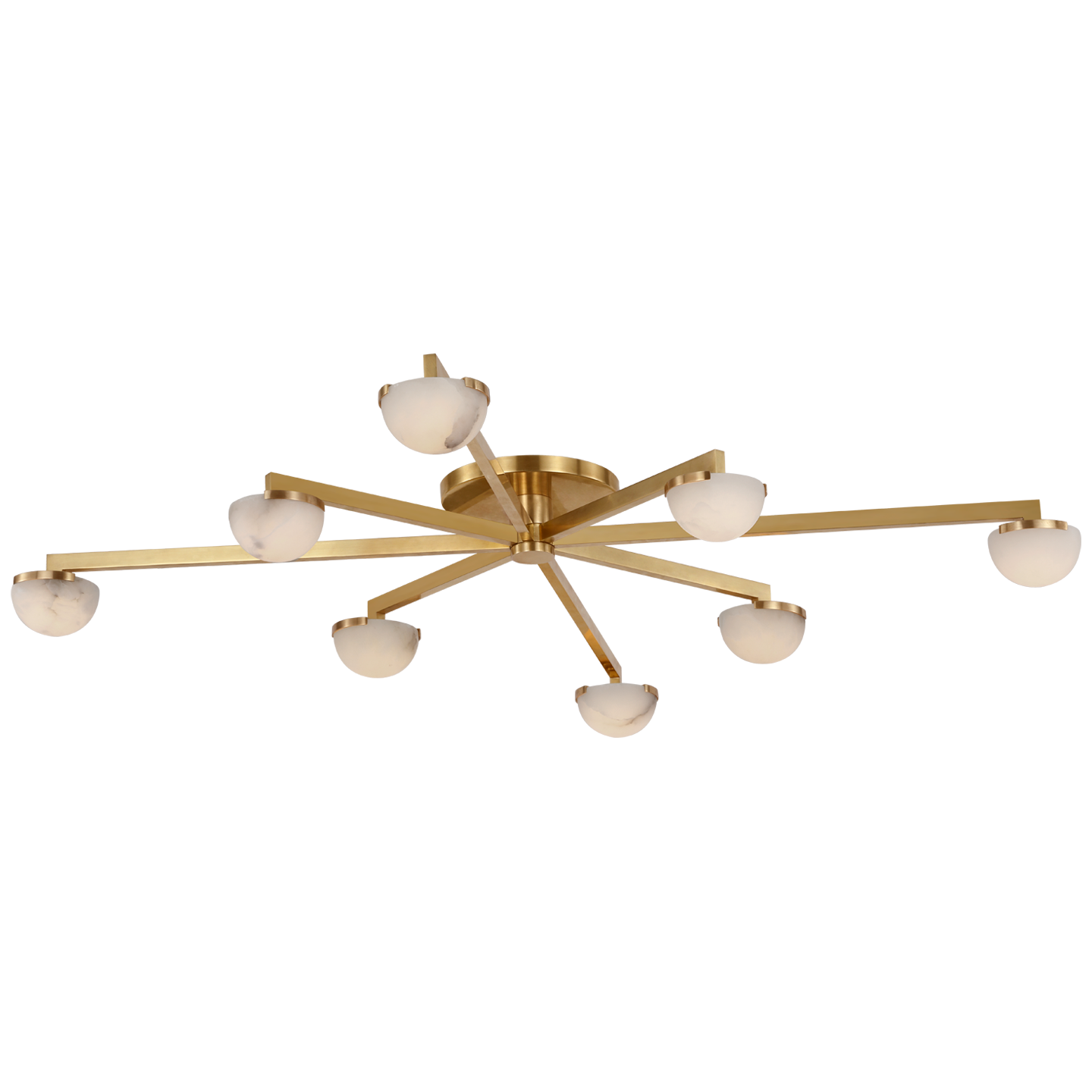 Pedra Staggered Arm Flush Mount