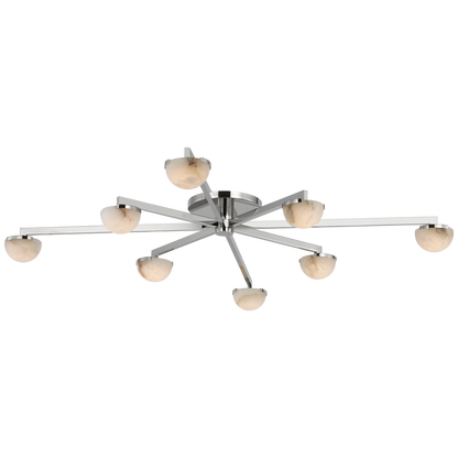 Pedra Staggered Arm Flush Mount