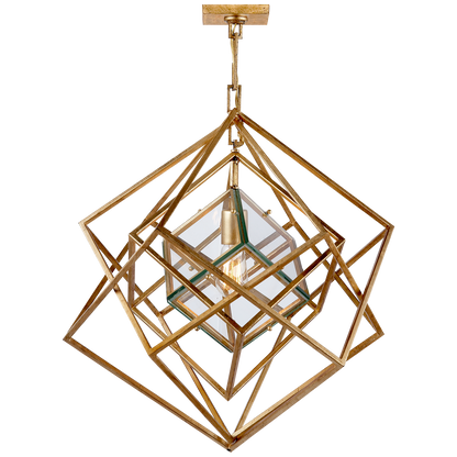 Cubist Small Chandelier