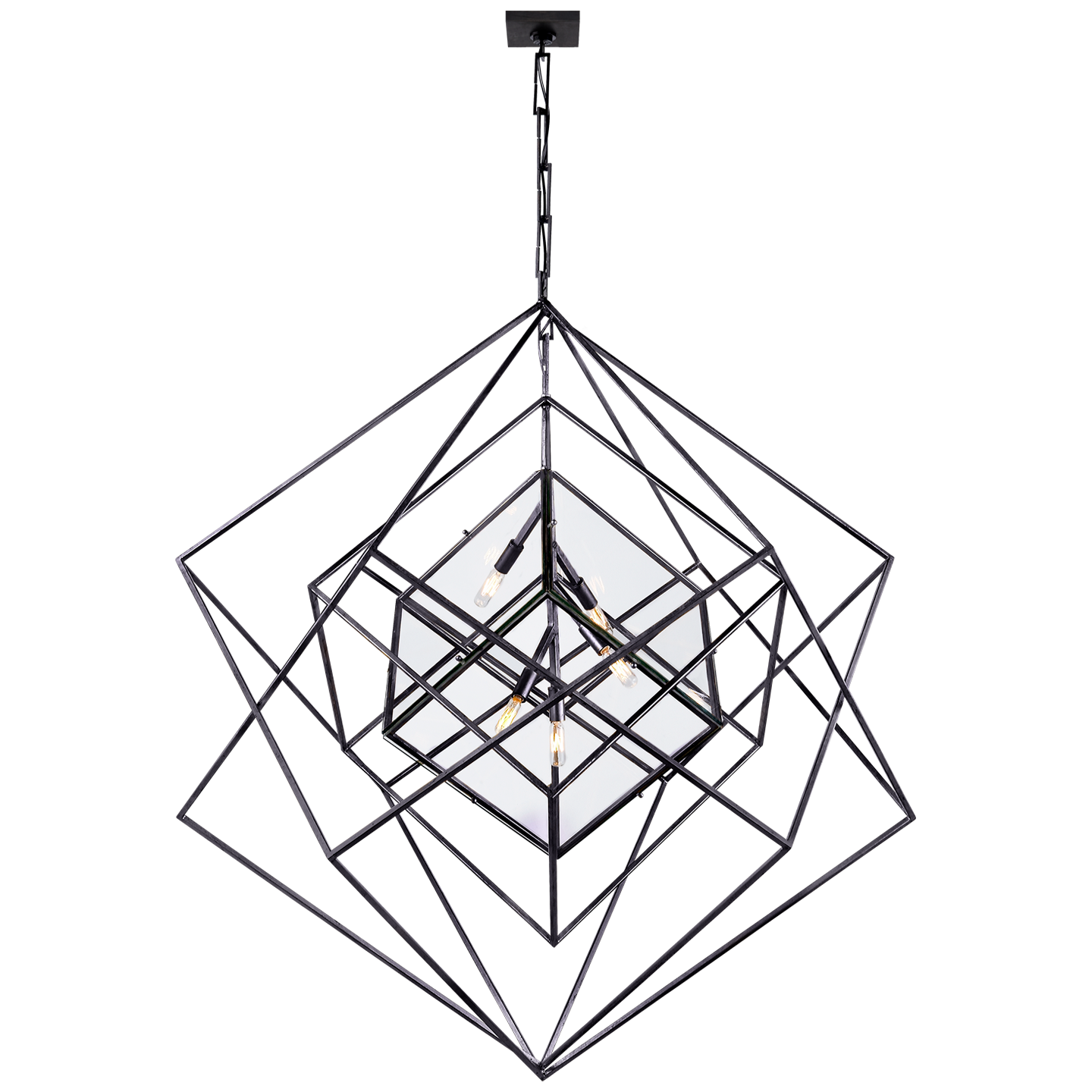 Cubist Large Chandelier