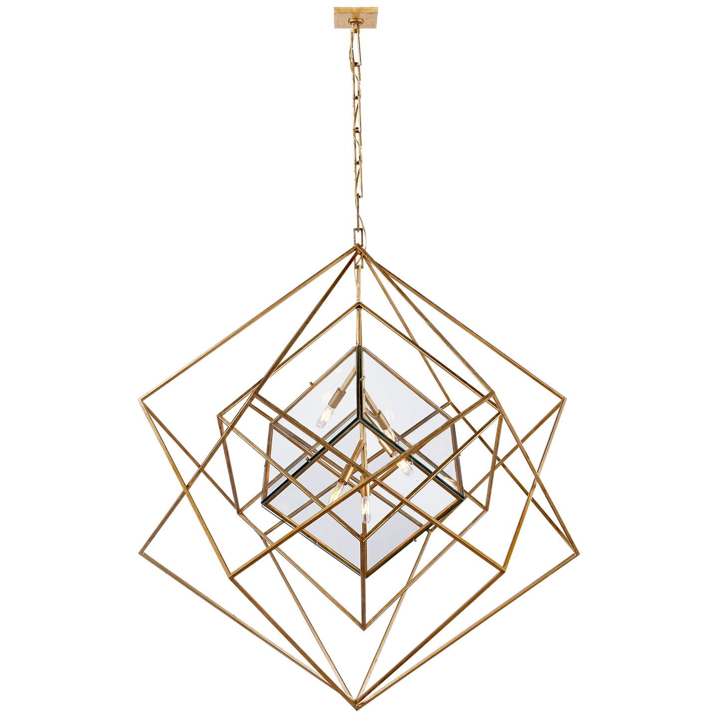 Cubist Large Chandelier