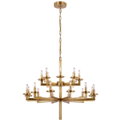Liaison Double Tier Chandelier