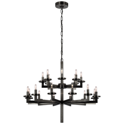 Liaison Double Tier Chandelier