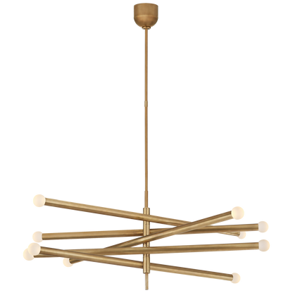 Rousseau Grande Ten Light Articulating Chandelier