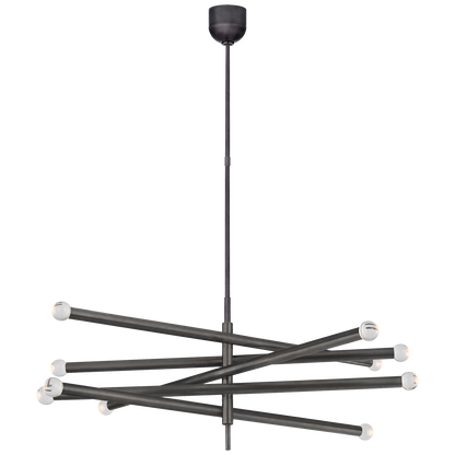 Rousseau Grande Ten Light Articulating Chandelier