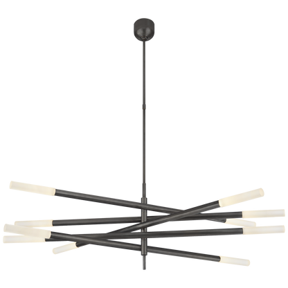 Rousseau Grande Ten Light Articulating Chandelier