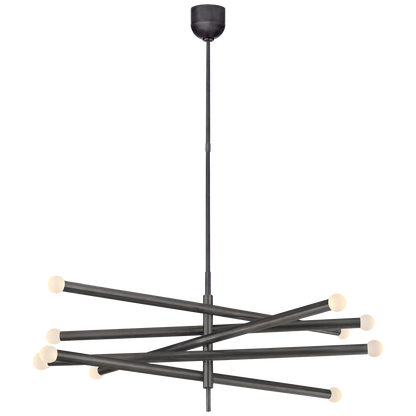 Rousseau Grande Ten Light Articulating Chandelier