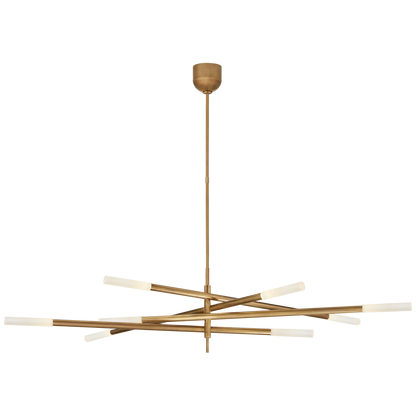 Rousseau Grande Eight Light Articulating Chandelier