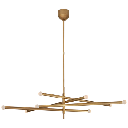 Rousseau Grande Eight Light Articulating Chandelier