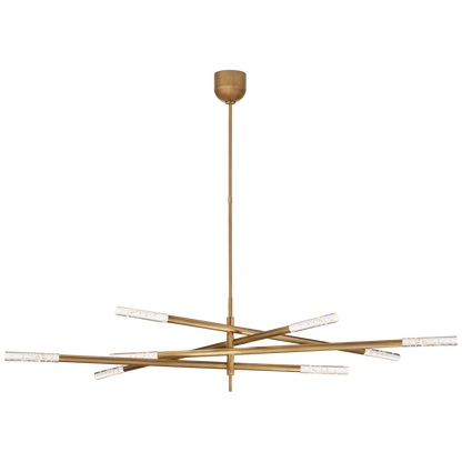 Rousseau Grande Eight Light Articulating Chandelier