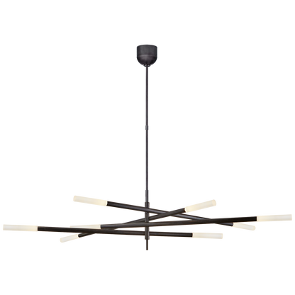Rousseau Grande Eight Light Articulating Chandelier