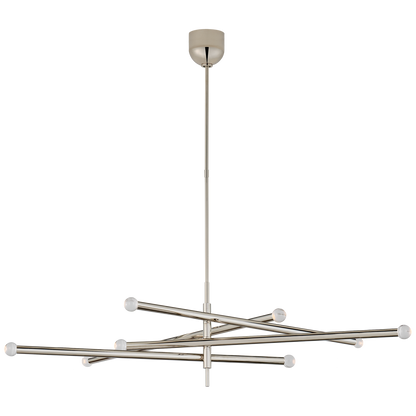 Rousseau Grande Eight Light Articulating Chandelier