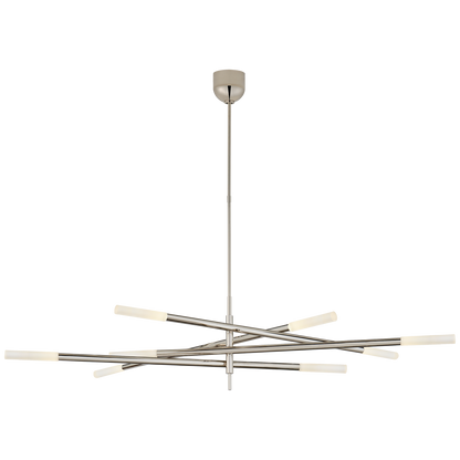 Rousseau Grande Eight Light Articulating Chandelier