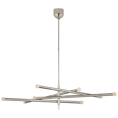Rousseau Grande Eight Light Articulating Chandelier