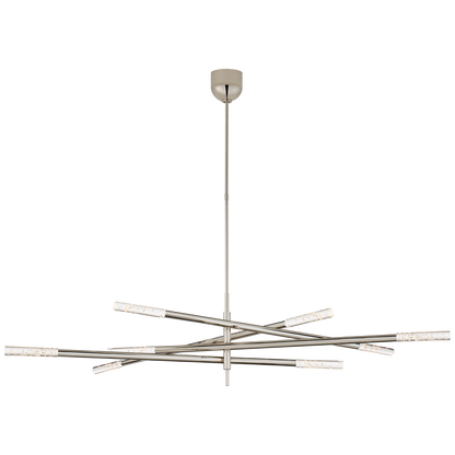 Rousseau Grande Eight Light Articulating Chandelier