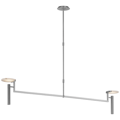 Melange Floating Disc Linear Chandelier