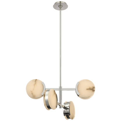 Melange 25" Multi-Positional Semi-Flush Chandelier