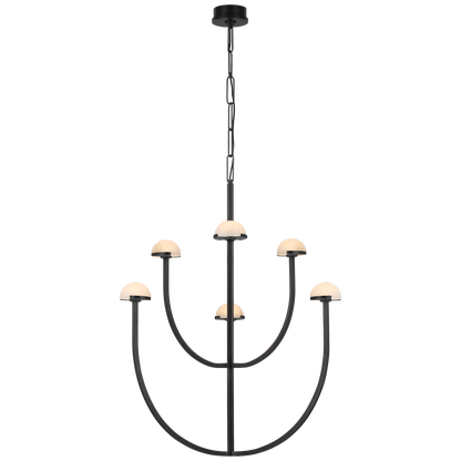 Pedra Large Two-Tier Chandelier