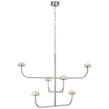 Pedra Three Tier Shallow Chandelier