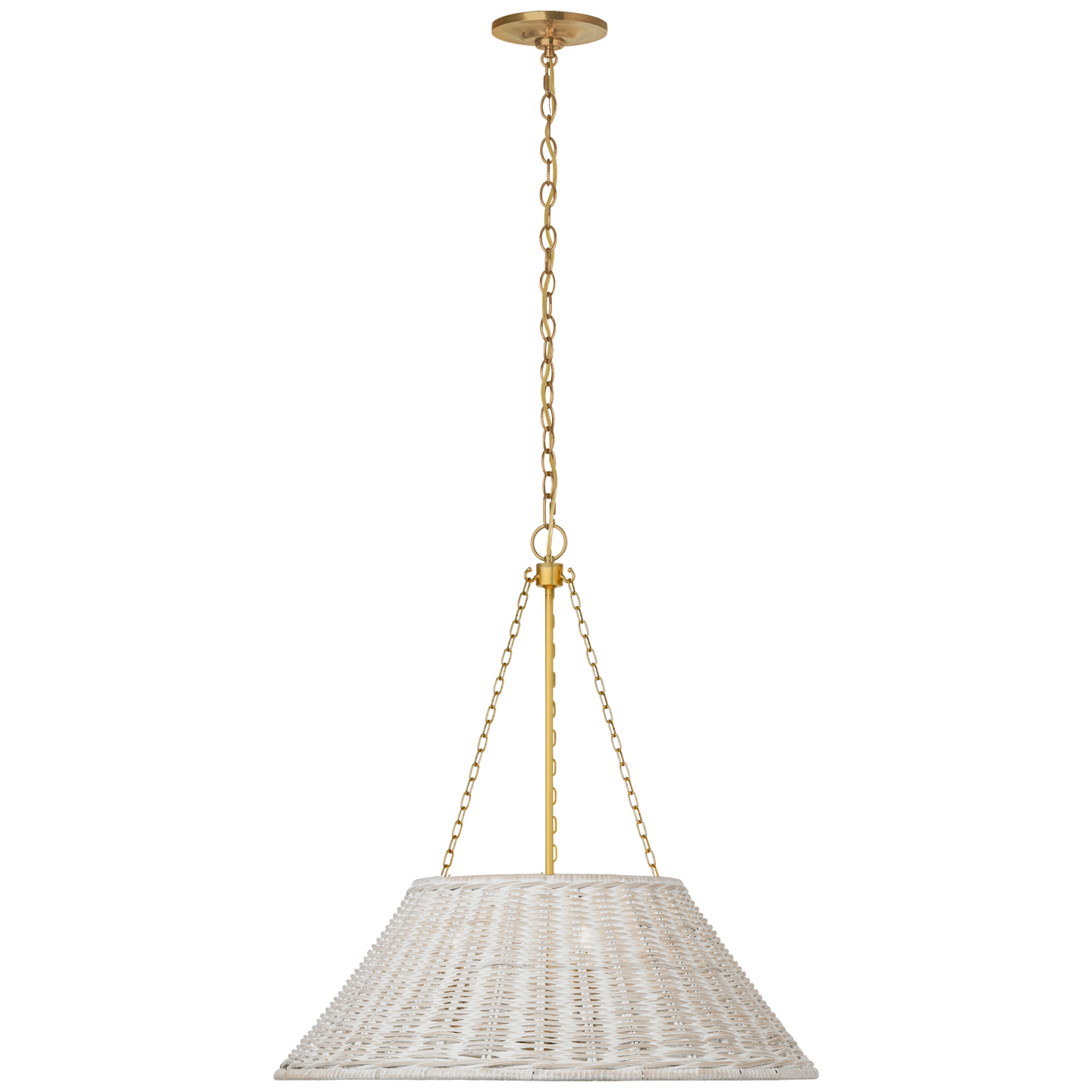 Corinne 24" Woven Hanging Shade