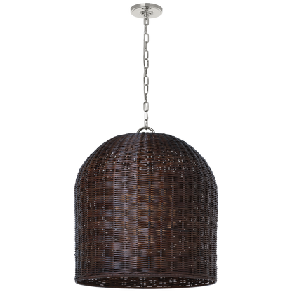 Nancy 25" Woven Hanging Shade