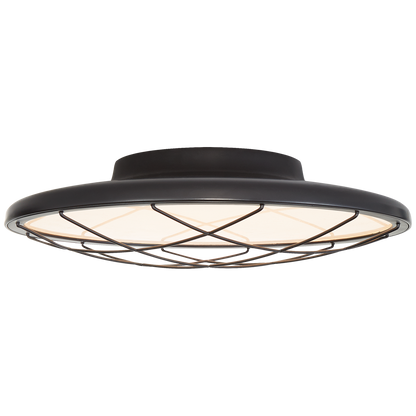 Dot Caged Flush Mount
