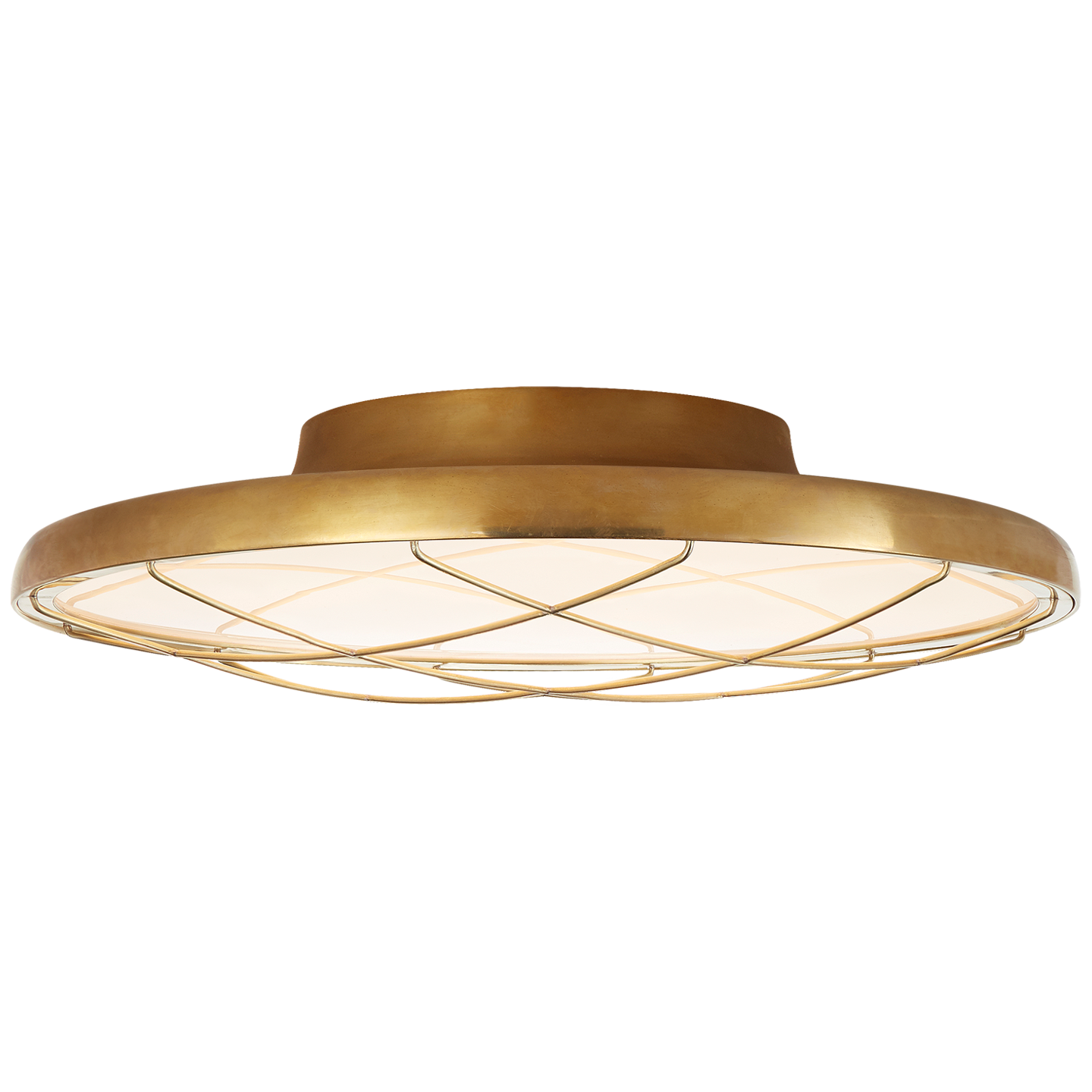 Dot Caged Flush Mount