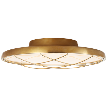 Dot Caged Flush Mount