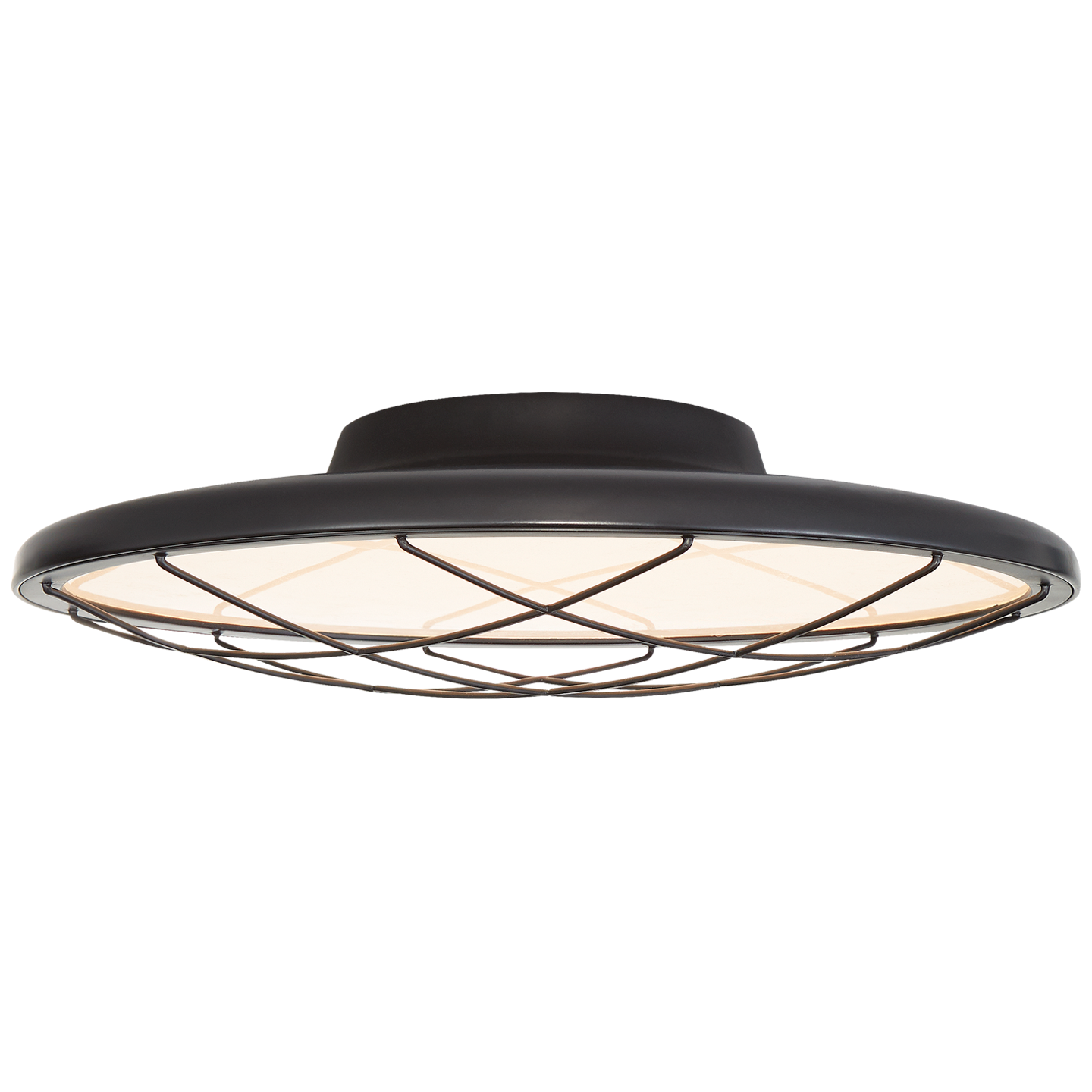 Dot Caged Flush Mount
