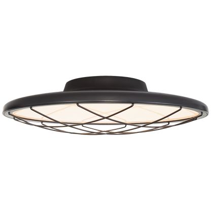Dot Caged Flush Mount