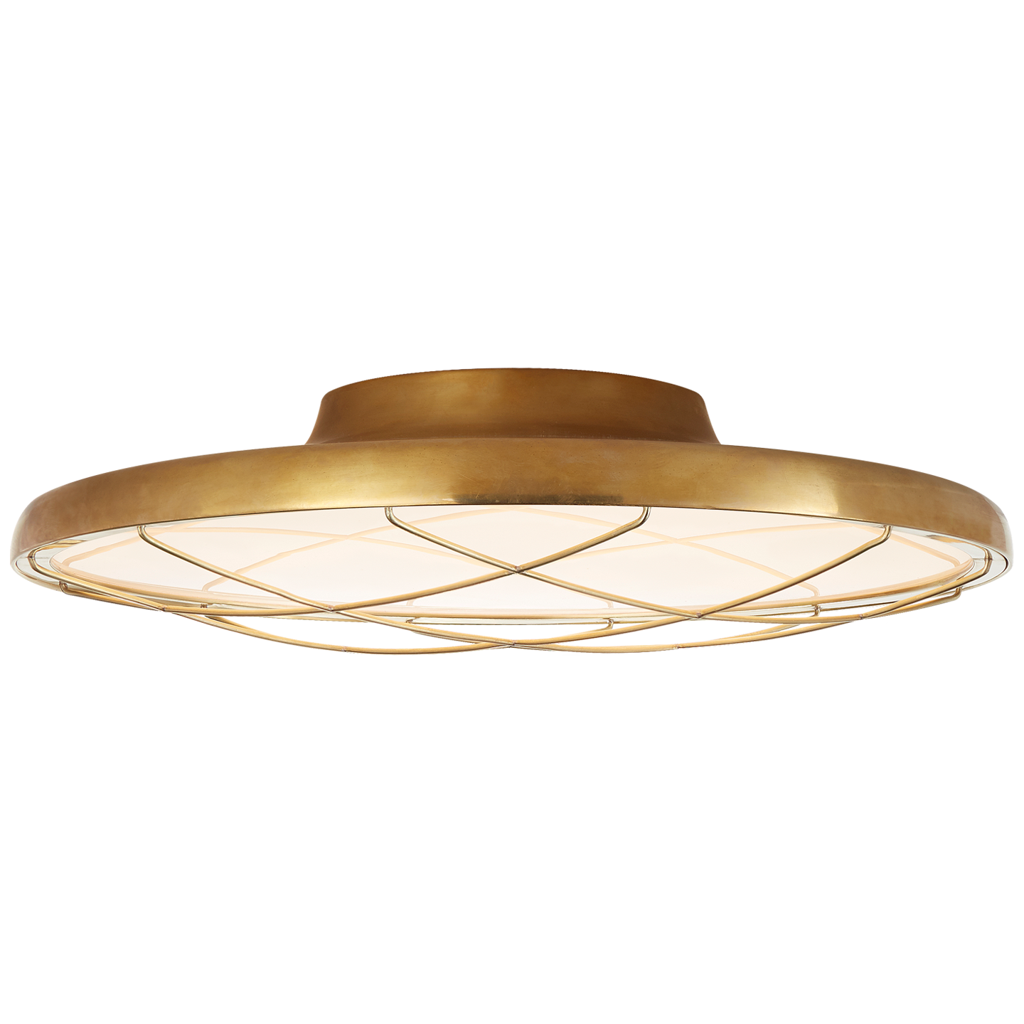 Dot Caged Flush Mount