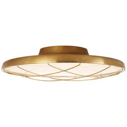 Dot Caged Flush Mount