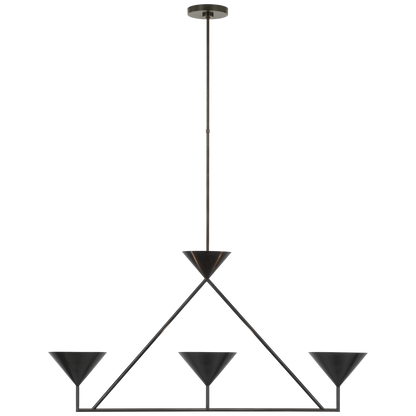 Orsay Medium 3-Light Linear Chandelier