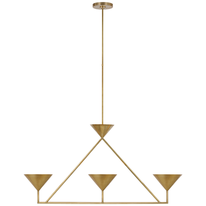 Orsay Medium 3-Light Linear Chandelier