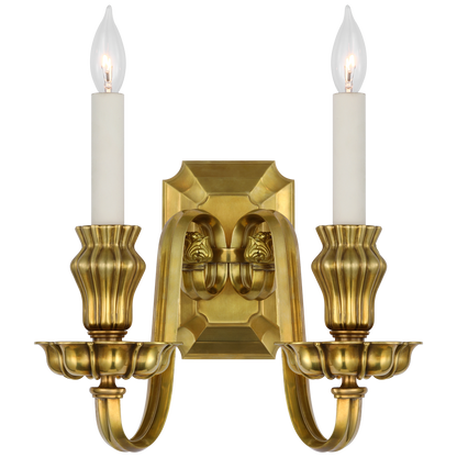 Falaise Double Sconce